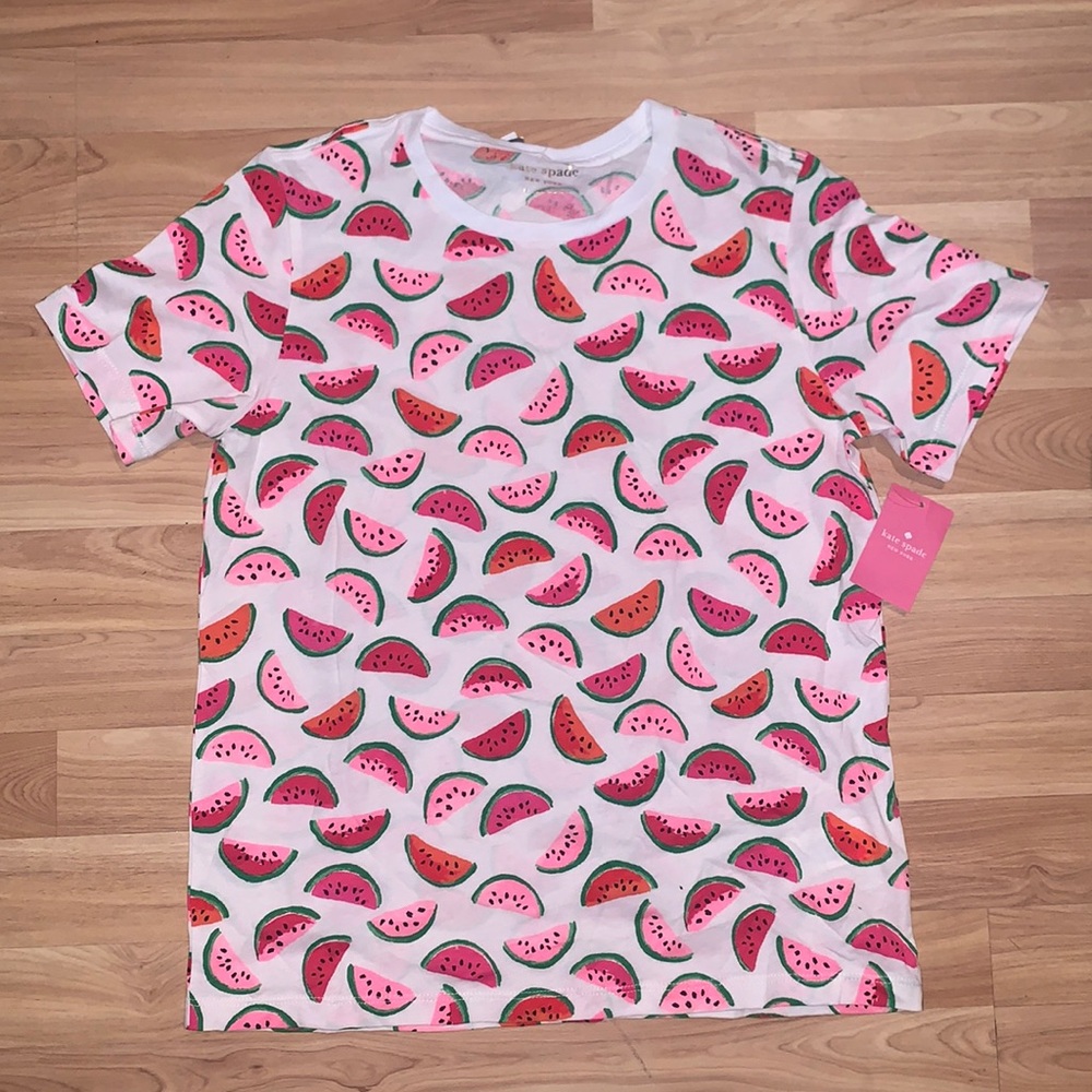 Kate spade | watermelon print top size XS new